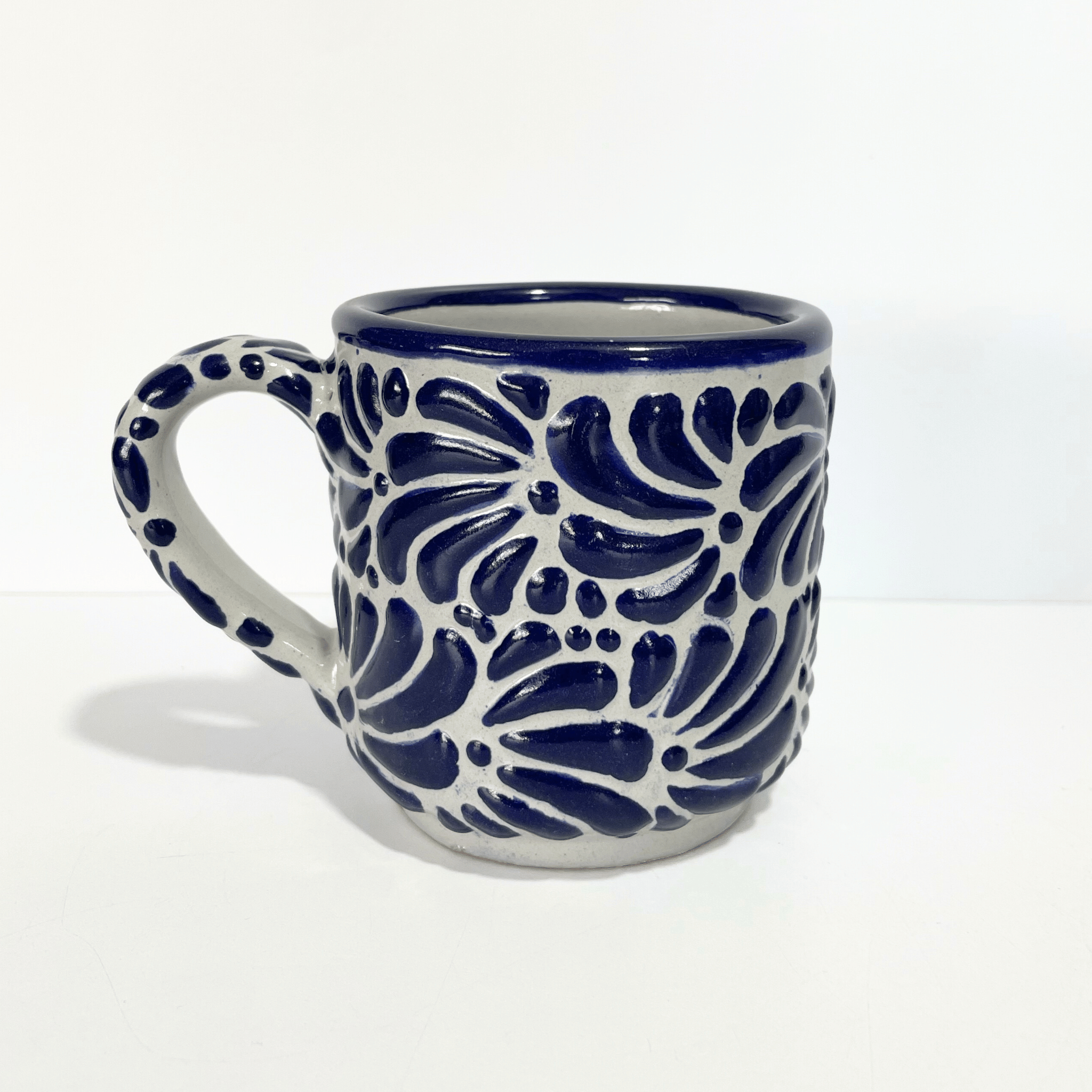 TAZA RECTA 8 CM FONDO TRADICIONAL MIK AZUL COBALTO