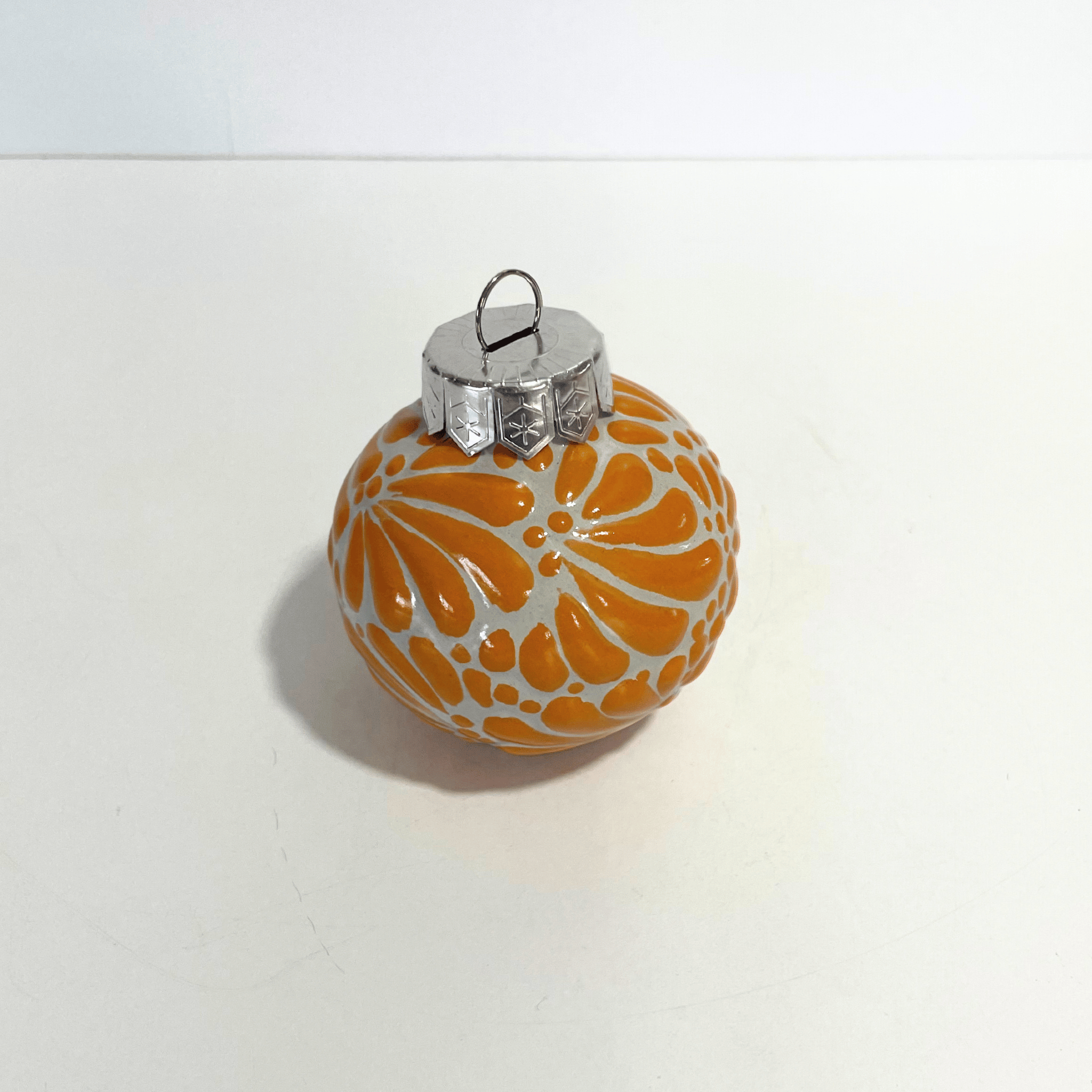 ESFERA NAVIDEÑA FONDO TRADICIONAL MIK MANDARINA