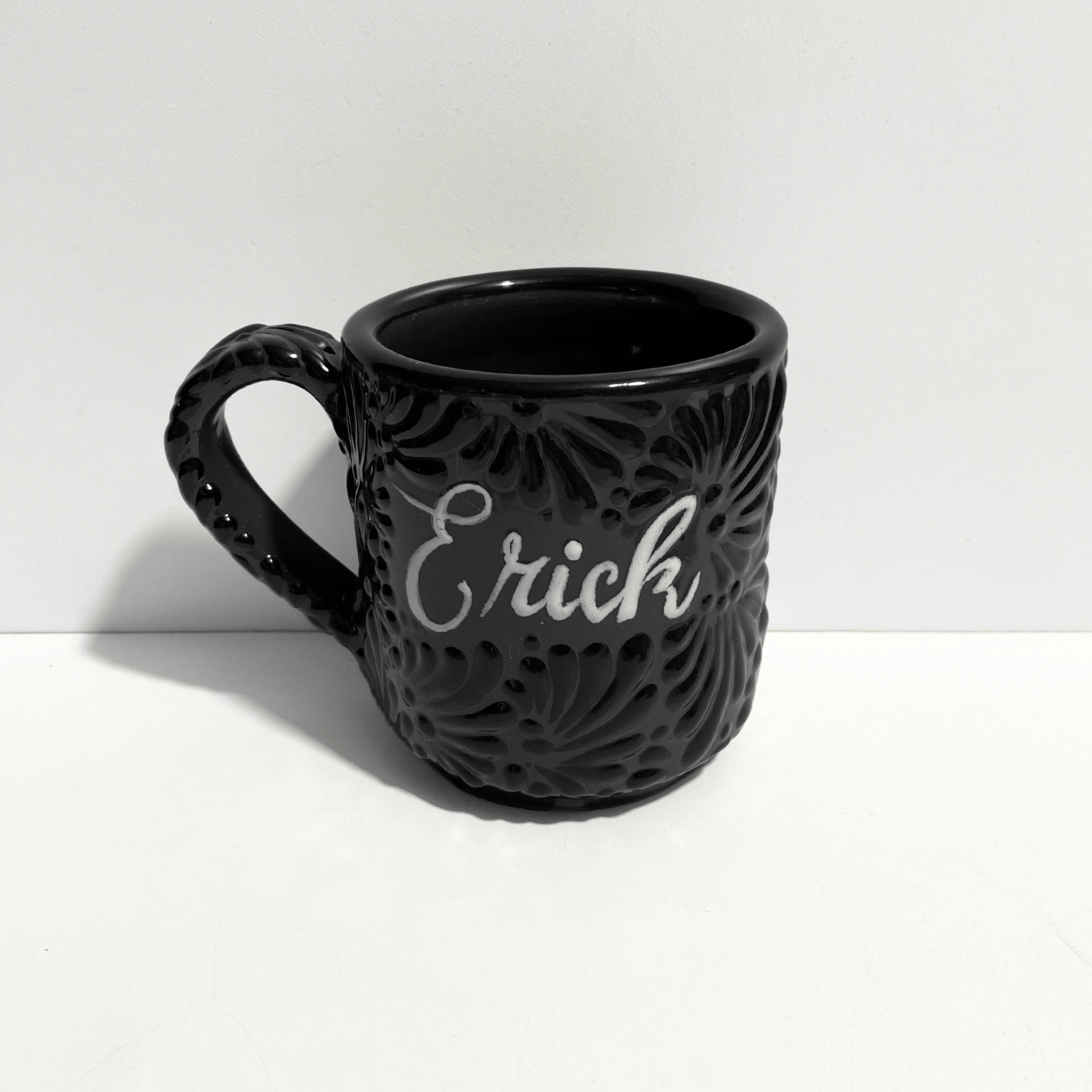 TAZA RECTA ESTANDAR PERSONALIZADA MIK SUPER BLACK NOMBRE