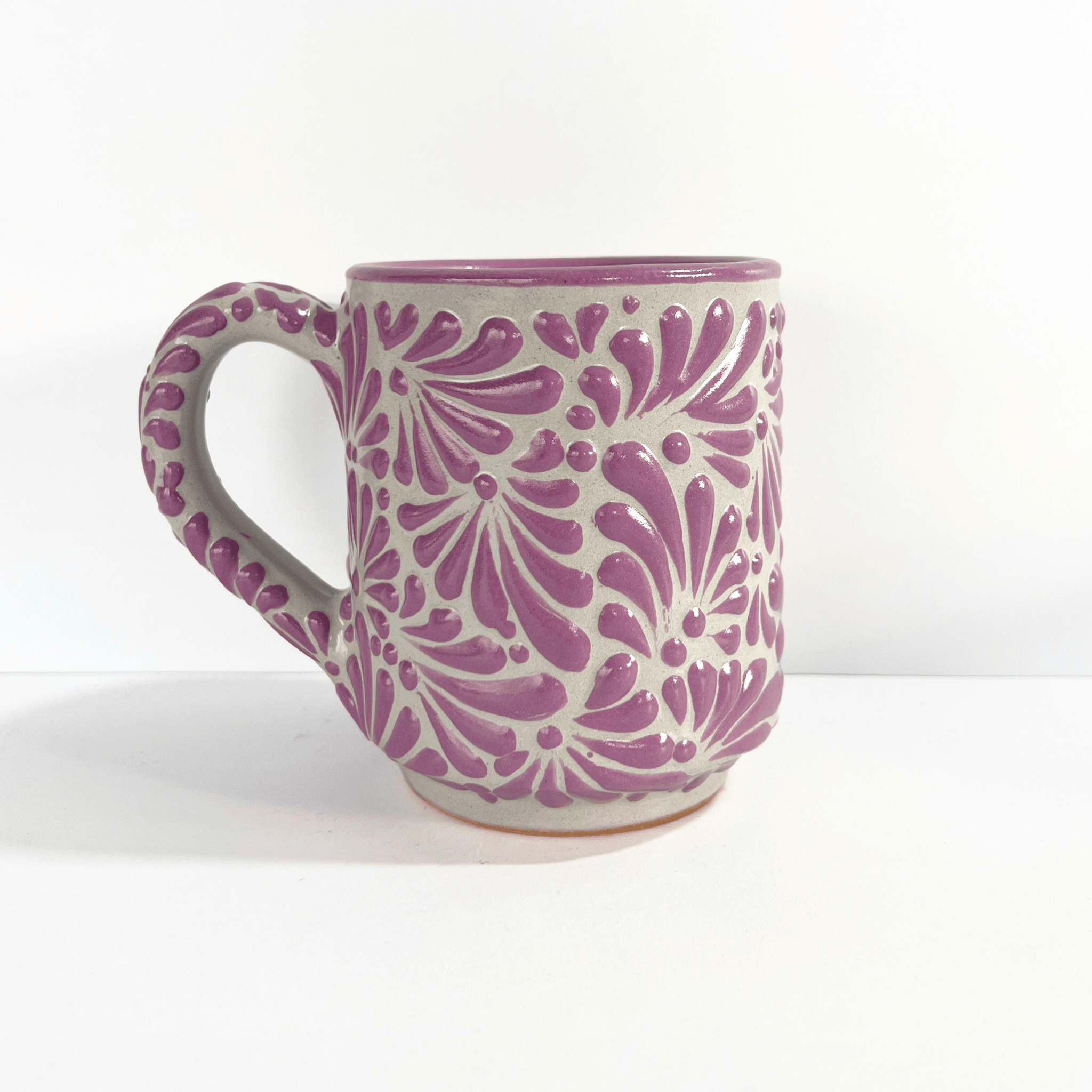 TAZA RECTA ESTANDAR FONDO TRADICIONAL MIK MORADO