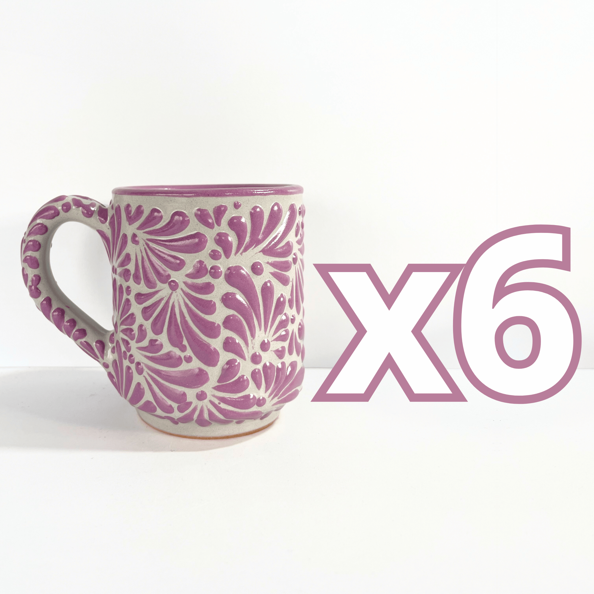 TAZA RECTA ESTANDAR FONDO TRADICIONAL MIK MORADO