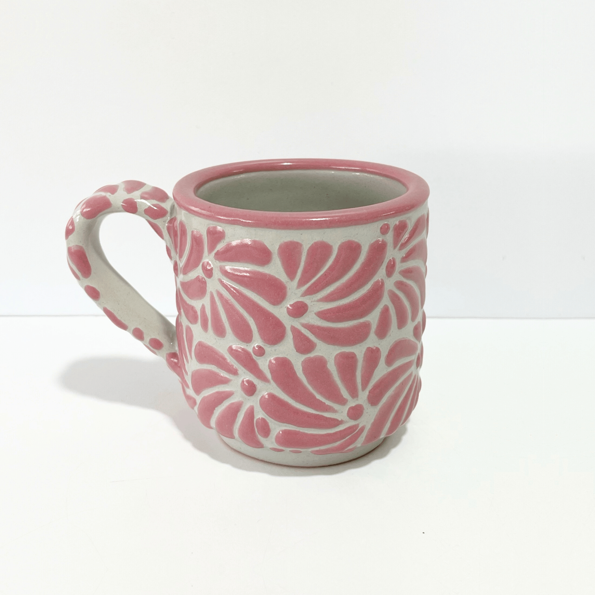 TAZA RECTA 8 CM FONDO TRADICIONAL MIK ROSA