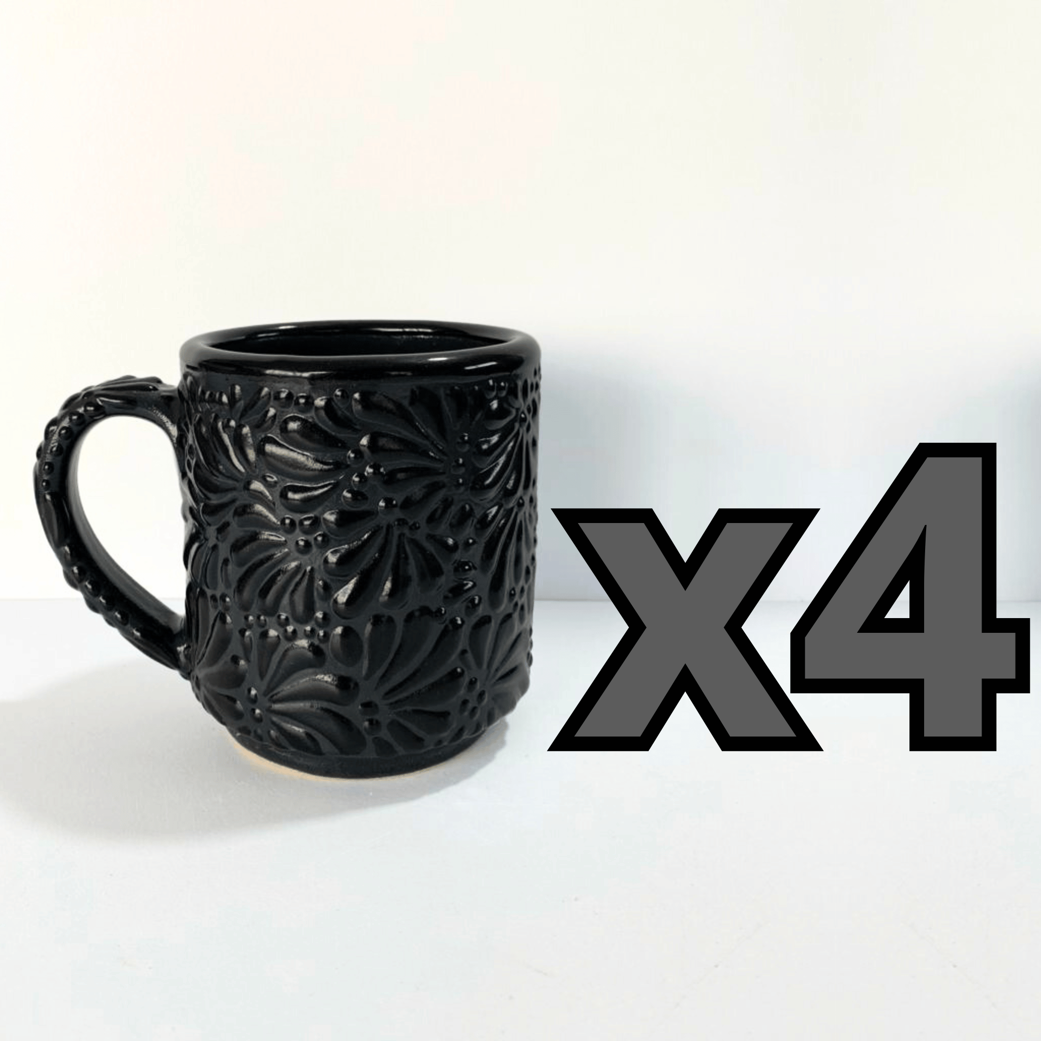 TAZA RECTA ESTANDAR MIK SUPER BLACK