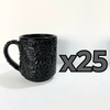 TAZA RECTA ESTANDAR MIK SUPER BLACK