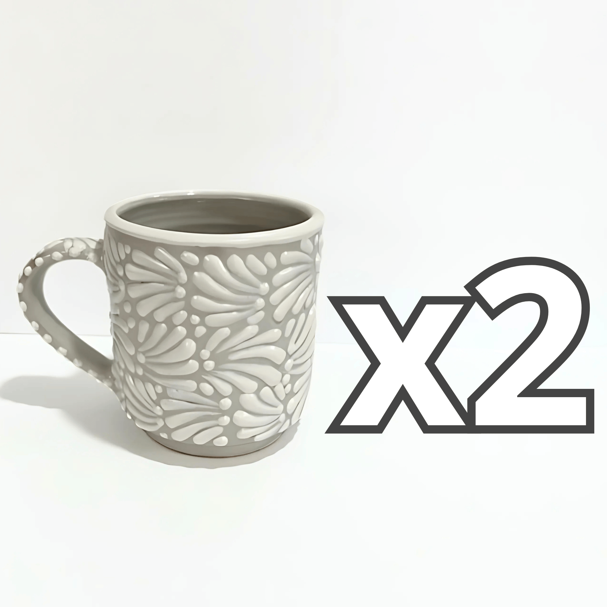 TAZA RECTA ESTANDAR FONDO TRADICIONAL MIK BLANCO