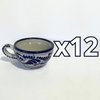 TAZA 300 ML FONDO TRADICIONAL CENEFA AZUL COBALTO