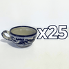 TAZA 300 ML FONDO TRADICIONAL CENEFA AZUL COBALTO