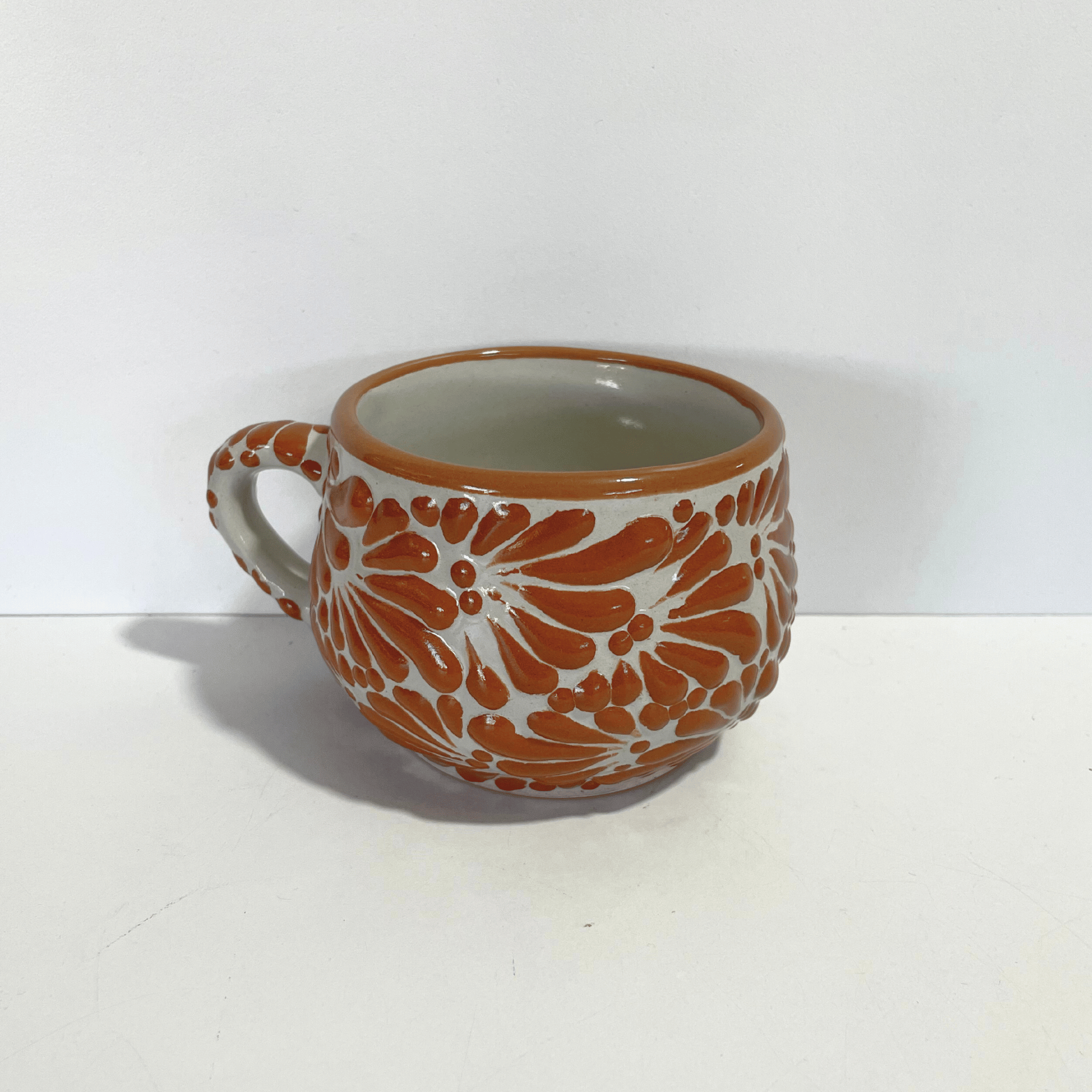 TAZA CHOCOLATERA MEDIANA FONDO TRADICIONAL MIK TERRACOTA