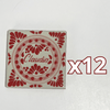 MOSAICO 10 CM PERSONALIZADO FONDO TRADICIONAL CENEFA ROJO