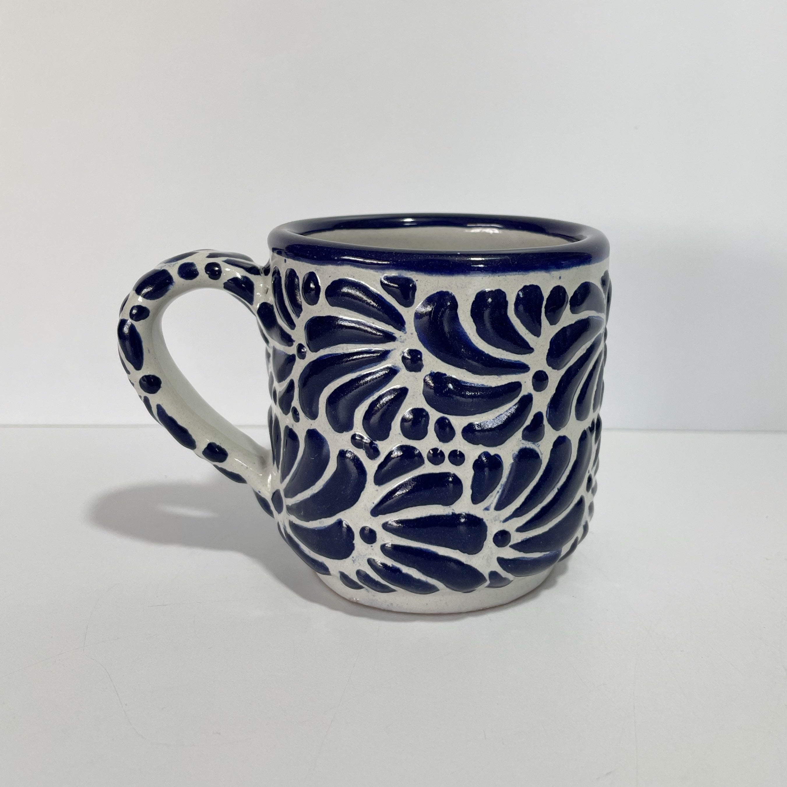 TAZA RECTA 8 CM FONDO TRADICIONAL MIK AZUL COBALTO