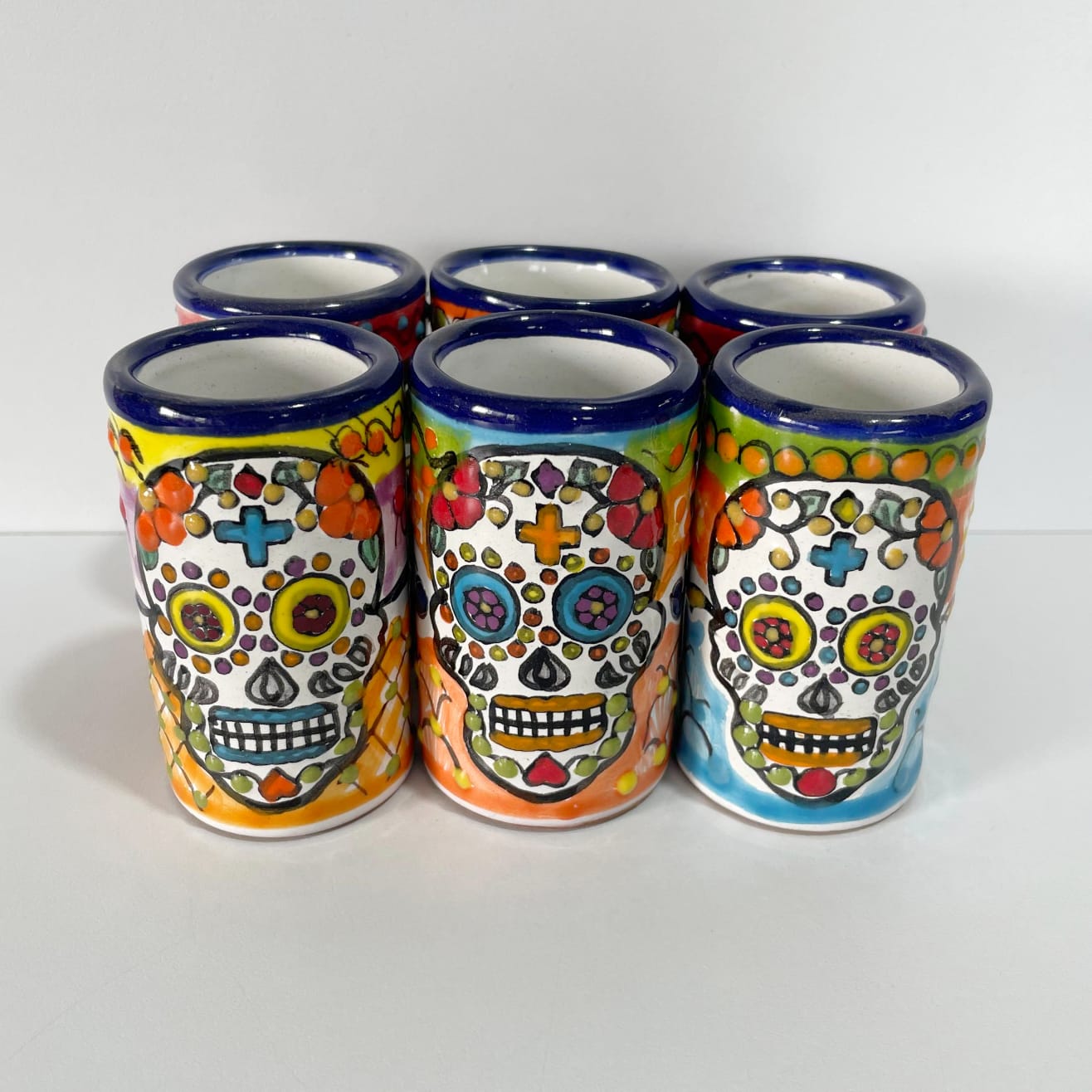 TEQUILERO CALAVERA MULTICOLOR